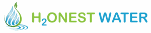 H2onest Water Logo with Text